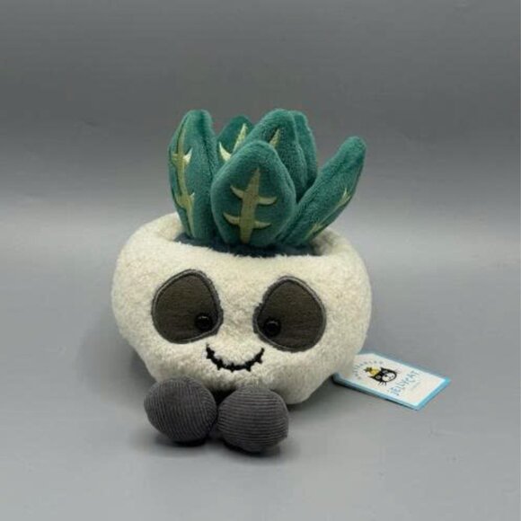 Jellycat Amuseables Skull Planter Plush Halloween 2025 NWT & Dust Bag Gift Cute - Picture 5 of 10